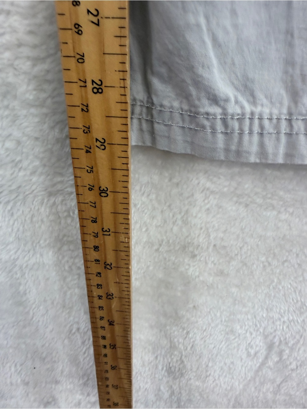 Refuge Cargo Pants Women’s Size XS Light Gray Wide-Leg Y2K Gorpcore Pockets - Picture 8 of 9